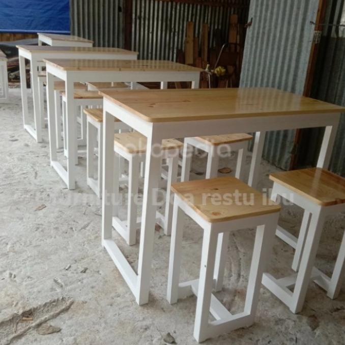 Kursi Meja Cafe Murah Meja Makan Kayu Jati Belanda Toko.Sloan