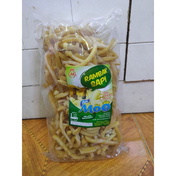 

Rambak Kulit Sapi (Stik lidi) 500gr