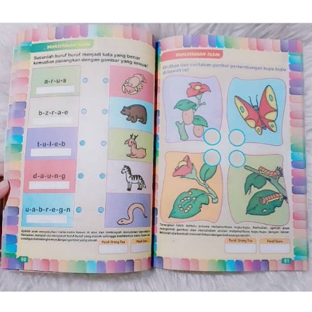 Buku Anak - Buku TK Aku Siap Masuk SD Terlengkap All in One Full Warna