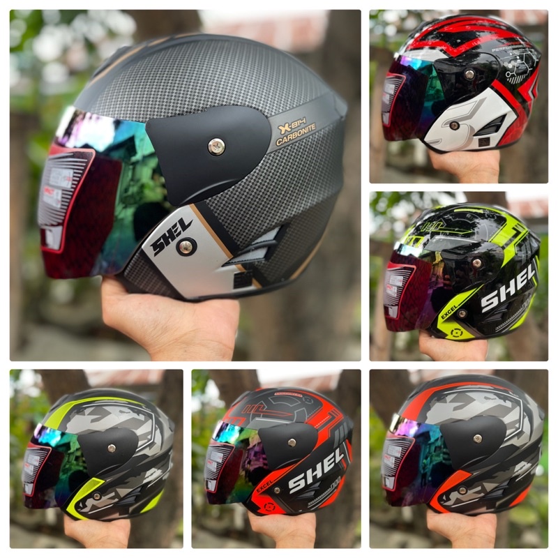 HELM SHEL EXCEL SNI DEWASA