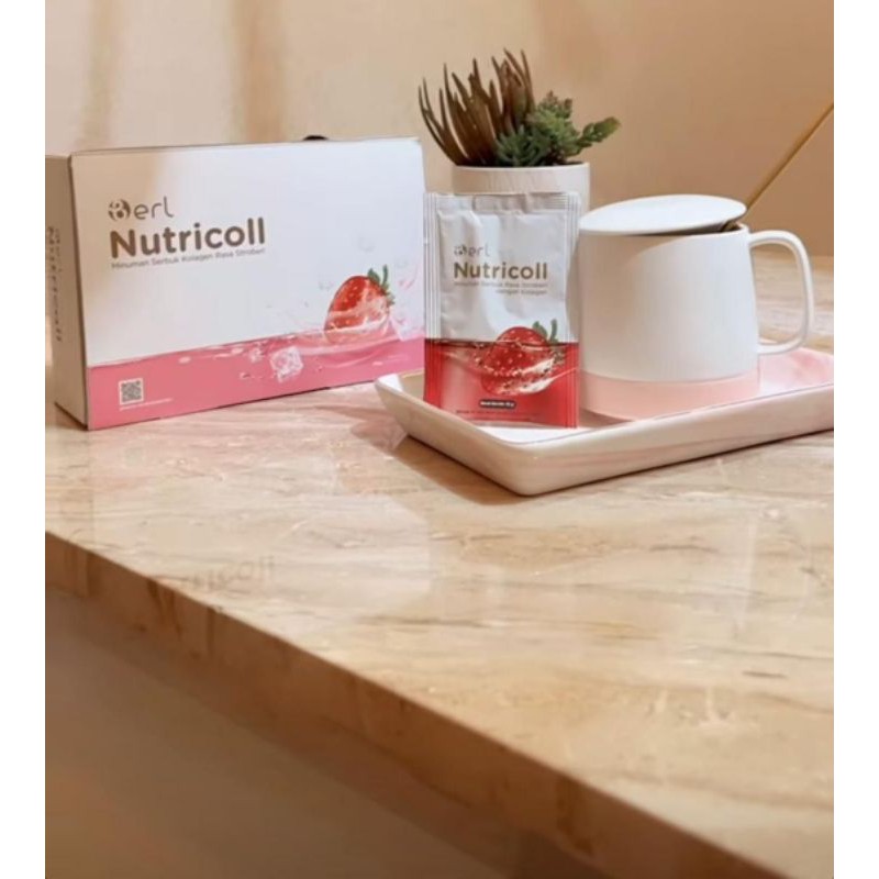 

B Erl Nutricoll | B Erl Nutricoll Minuman Kolagen Rasa Stroberi