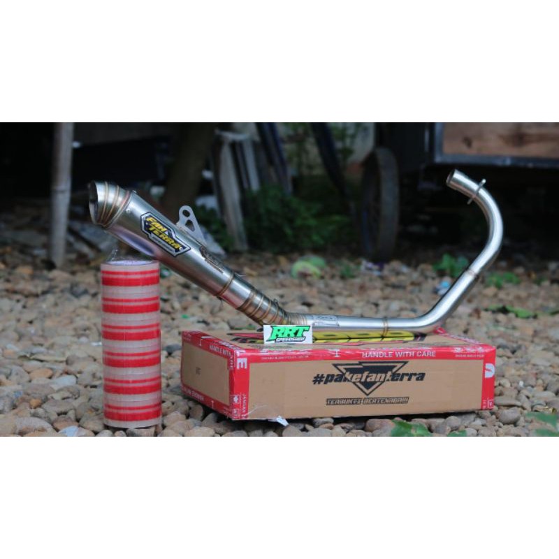knalpot Fanterra Satria Fu porting 155/150