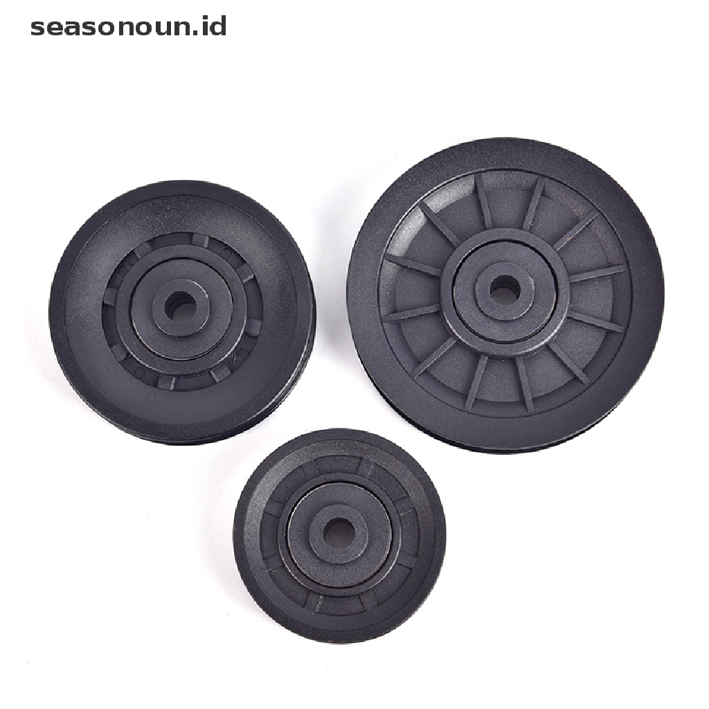 (Seasonoun) 4pcs Roda Katrol Bearing Diameter 70mm / 90mm / 105mm Untuk Peralatan Gym / Fitness