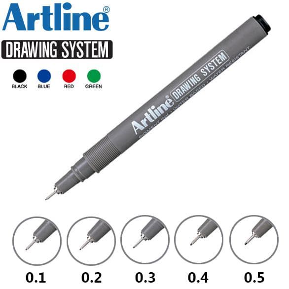 

Pendrawing- Artline Drawing System Pen -Drawing-Pen.
