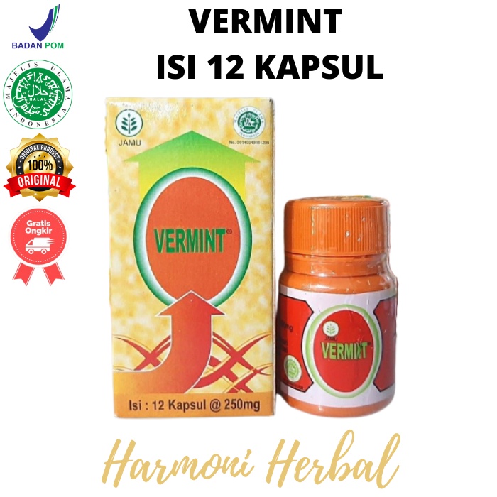 Vermint Isi 12 Kapsul Original