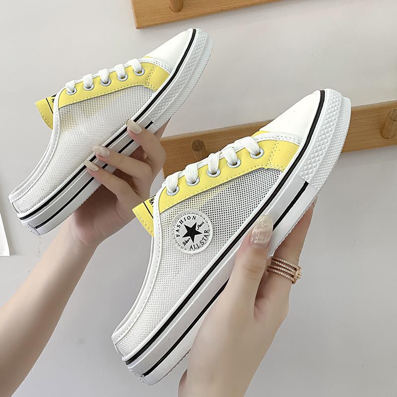 Sandal sepatu Wanita Import ala Korea Sandal Slop Cewek Cantik Perempuan Sendal separuh Cewek SD-010