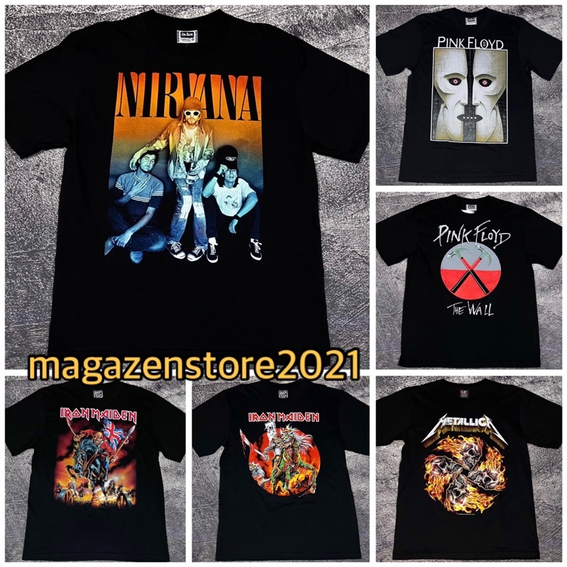 KAOS BAND BOOTLEG THAILAND VINTAGE TEE OVERSIZE PREMIUM TSHIRT PRIA WANITA