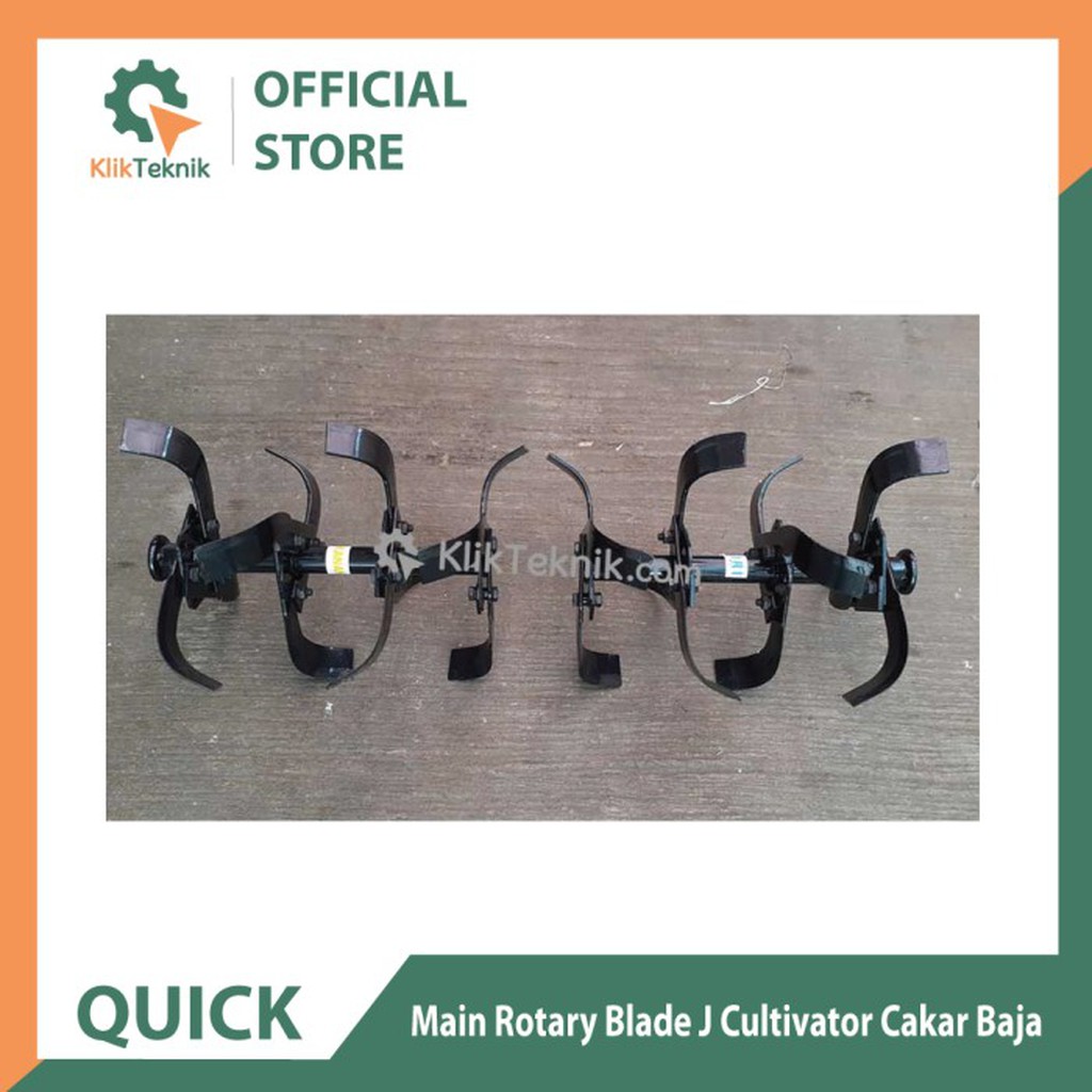 QUICK Main Rotary Blade J Cultivator Cakar Baja