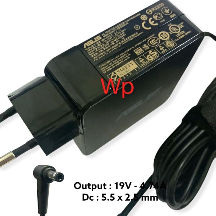 Adaptor Charger Laptop Asus X550 X550D X550DP X550Z X550ZE 19V 4.74A