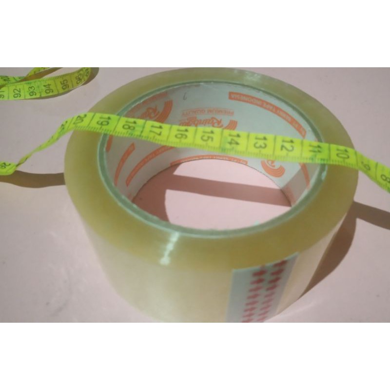 

Lakban Bening Coklat Packing Diameter 10cm 80 yard