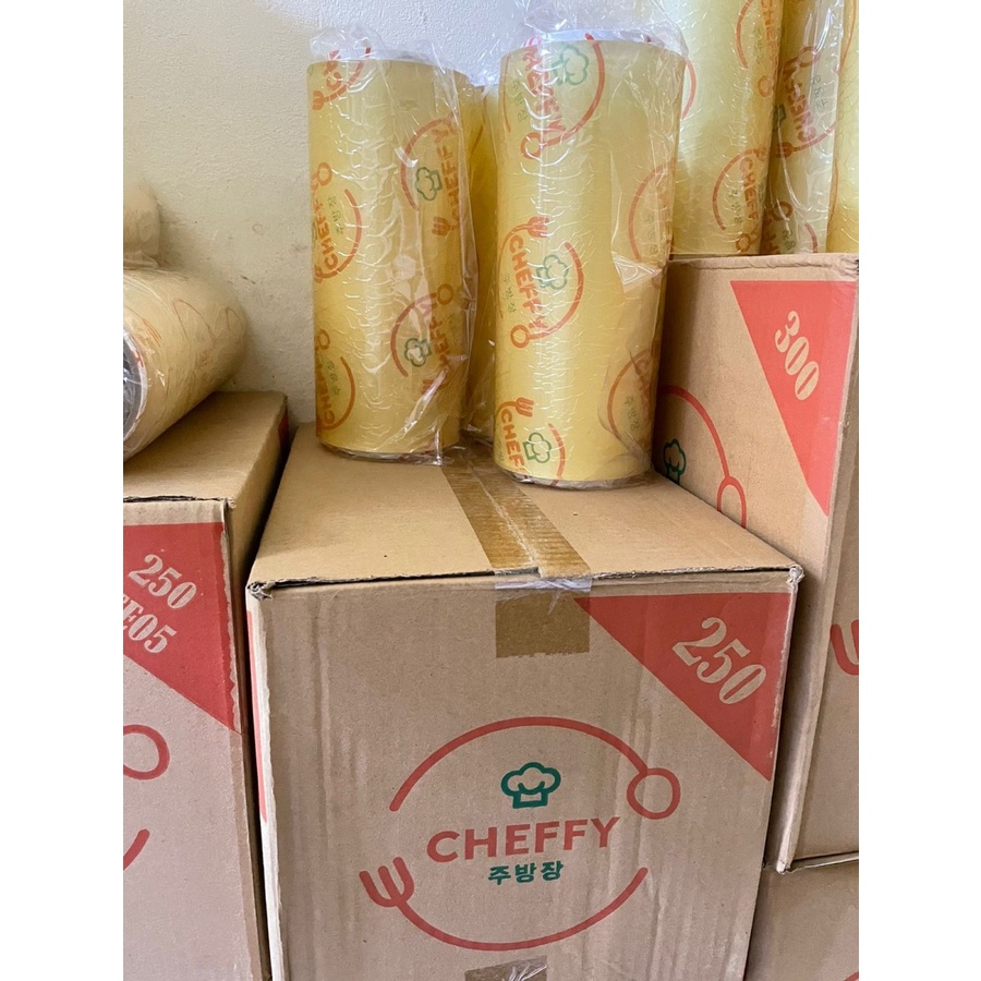 Cheffy Wrapping Film 25cm x 500m Plastik Wrap Makanan 500 Meter