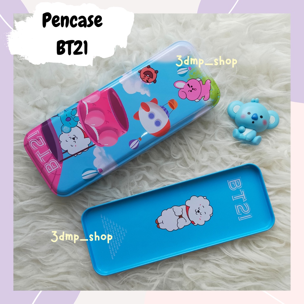 Pencase Tempat Kotak Pensil BT21 BTS KPOP