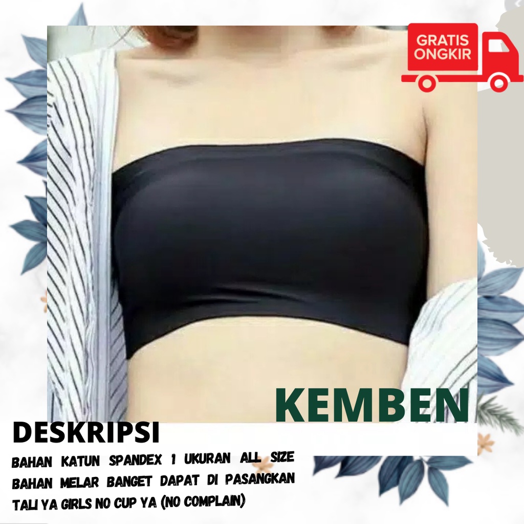 BH WANITA BRA KEMBEN TANPA TALI KAWAT BRA REMAJA PAKAIAN DALAM CEWEK TANPA BUSA SEXY SEAMLESS C5F8