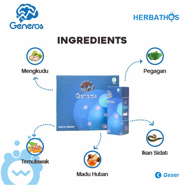 Generos - Generous Original Madu Multivitamin Suplemen Tingkatkan Kecerdasan Daya Ingat &amp; Atasi Speech Delay Terlambat Bicara Autis Anak Hyperaktif