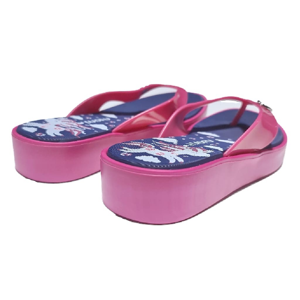 jelly sandal anak cewek luofu sendal jepit karet import E7158B68