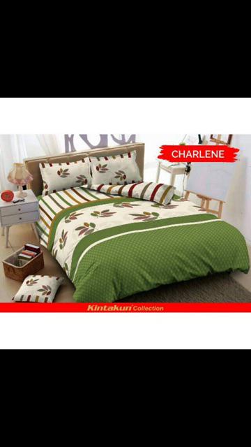 Sprei Dluxe Kintakun Size 180x200 Motif Hawaian