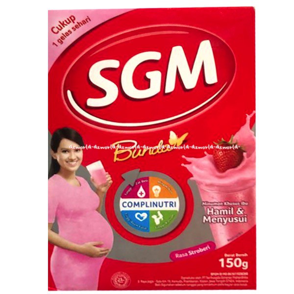 SGM Bunda 150gr Susu Hamil &amp; Menyusui Rasa Coklat Jeruk Susu Bubuk Untuk Ibu Hamil Pregnant Milk Powder Sgmbunda