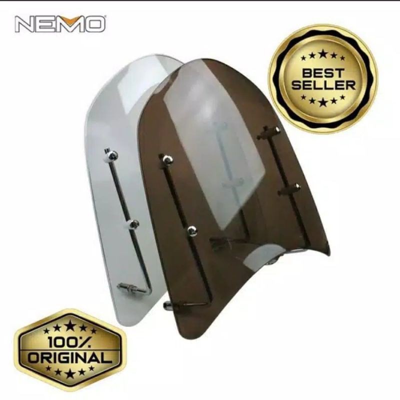 # nemo winshiled genio bebek matic winsil nemo motor matic bebek tameng kaca depan nemo