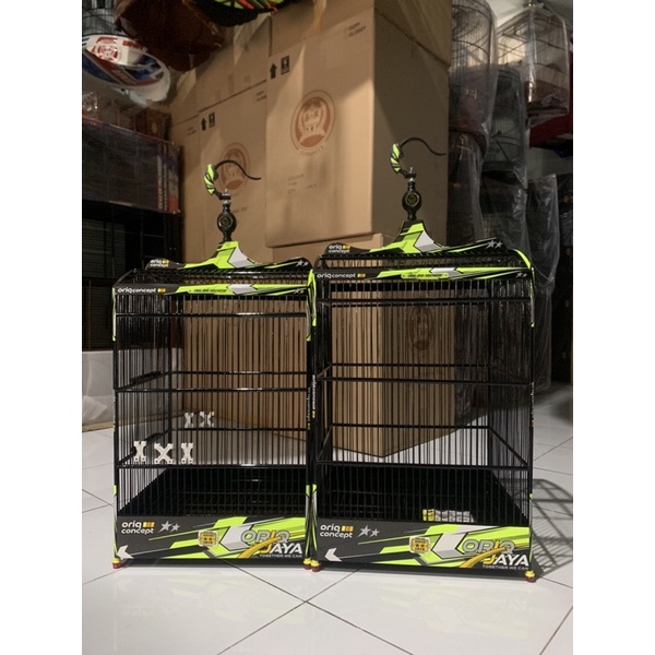 SANGKAR KANDANG KOTAK ORIQ JAYA DECAL CONCEPT NO 2
