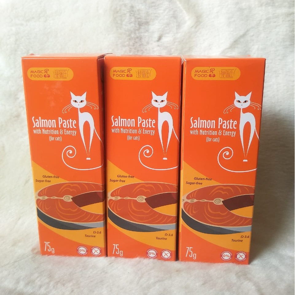 SALMON PASTE WITH NUTRITION &amp; ENERGY (FOR CATS)