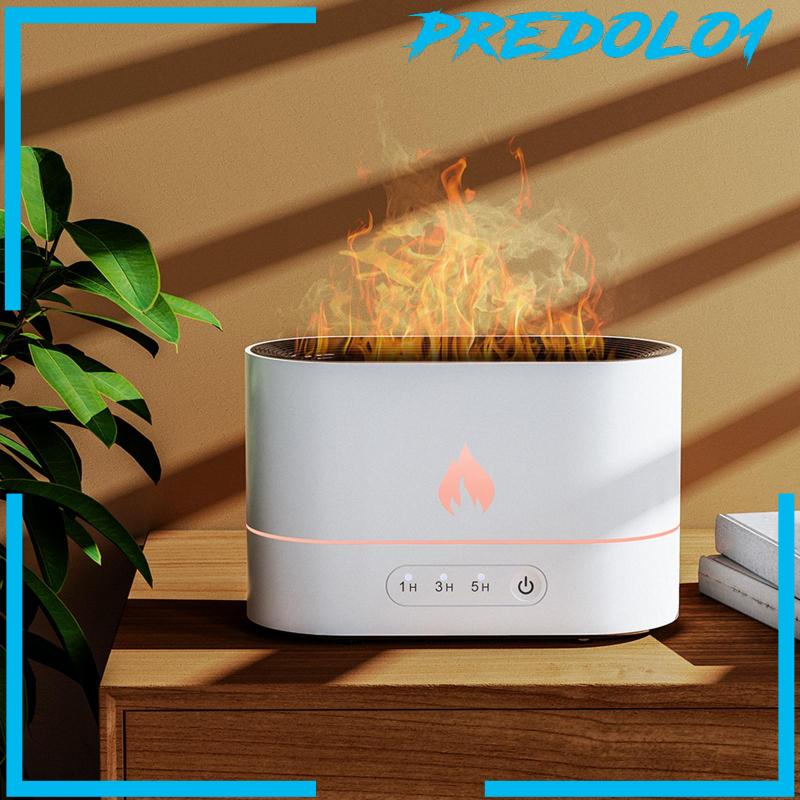 [PREDOLO1] Air Humidifier Waterless Auto Shut-Off with Realistic Flame for Travel