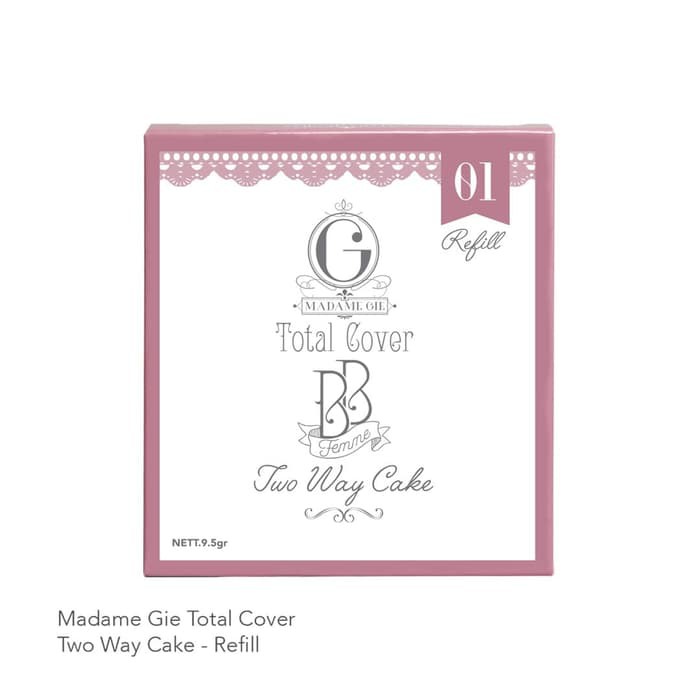 Madame Gie Total Cover BB Two Way Cake Refill