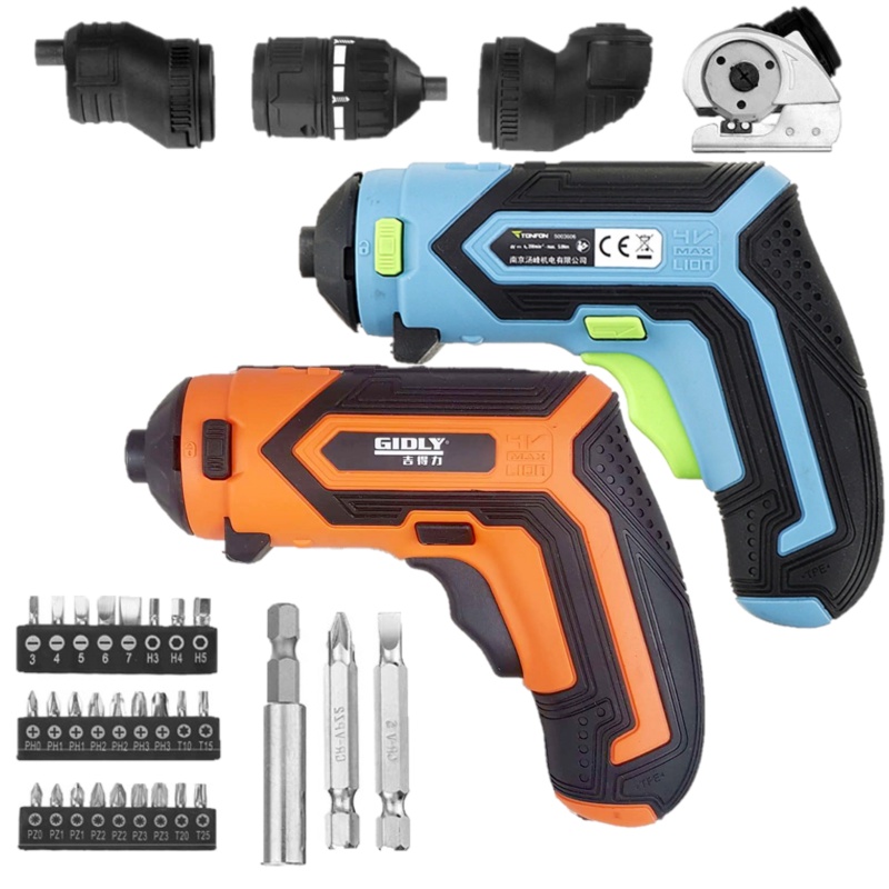 Bor Elektrik 4in1 Wireless Electric Cordless Power Drill 4V - 5003604