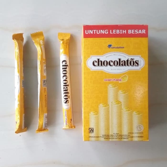 

Gery chocholatos wafer Roll KEJU 16 gr isi 24 pcs/BOX