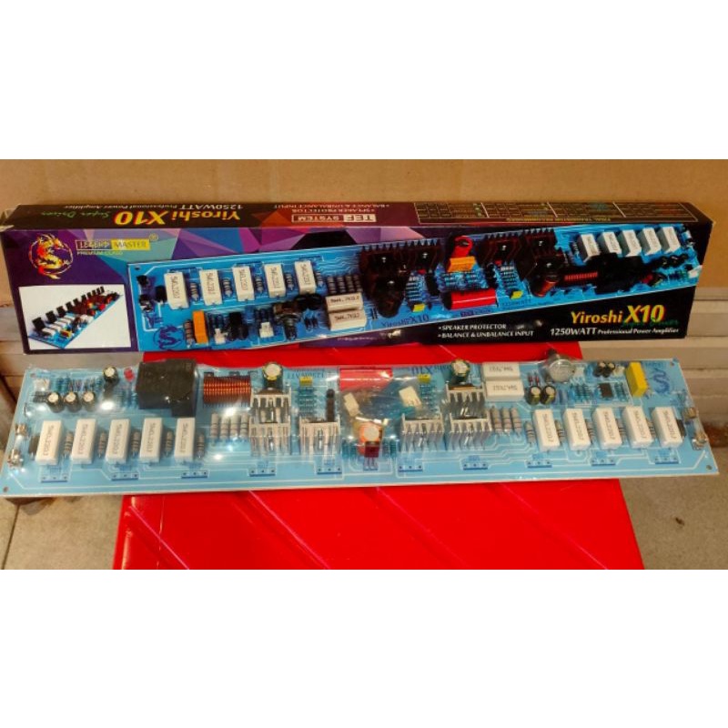 Kit Power Amplifier YIROSHI X10 min TR 1250w Mono