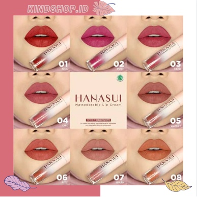 KINDSTORE❤ | HANASUI MATTEDORABLE LIP CREAM / BIBIR &amp; BLUSH ON - LIP &amp; CHEEK