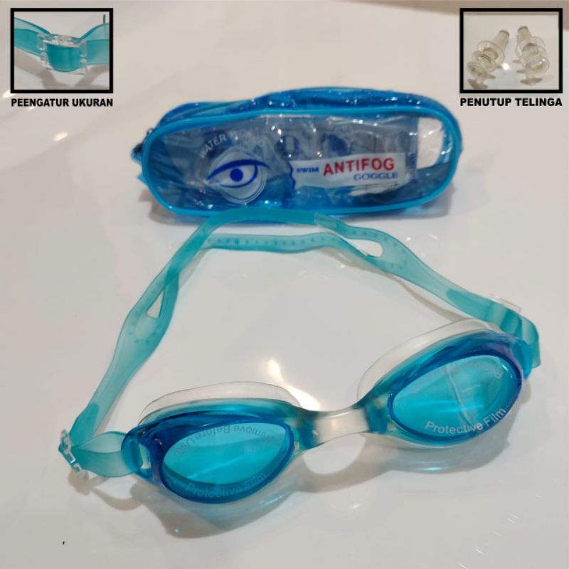 Kacamata renang dewasa Kacamata swimming free dompet kacamata