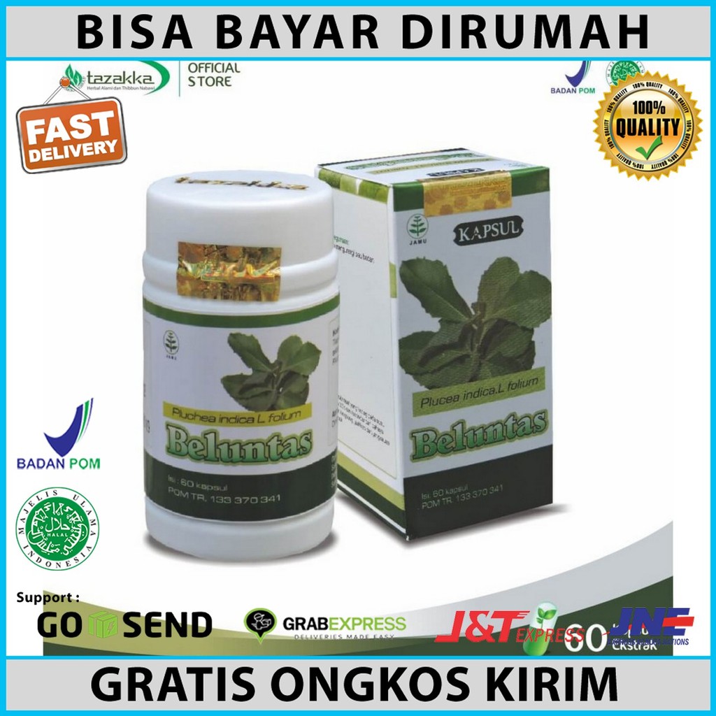 

keputihan bau / herbal keputihan / Tazakka Daun Beluntas / Penghilang keputihan 100% Original/alby_h