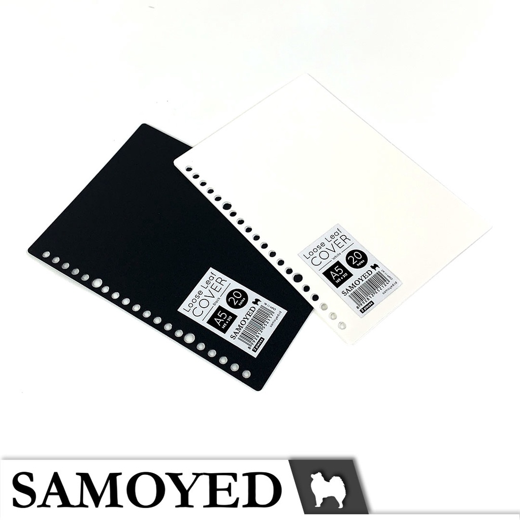 

Sampul / Cover Notebook / Loose Leaf A5 , 20 Holes - Samoyed CNPP-11