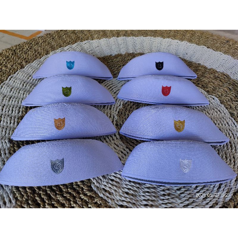 [COD] PECI KOPIAH MALAYSIA LOGO PUTIH DAN HITAM