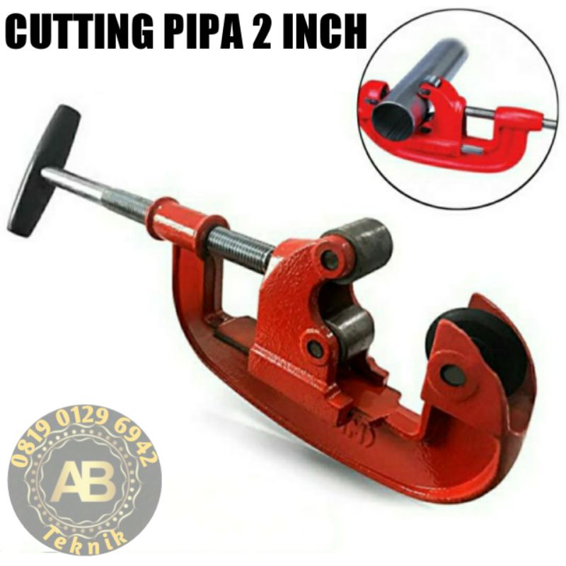 alat pemotong pipa 2 inch alat potong pipa 12-50 mm vice tubing pipe cutter