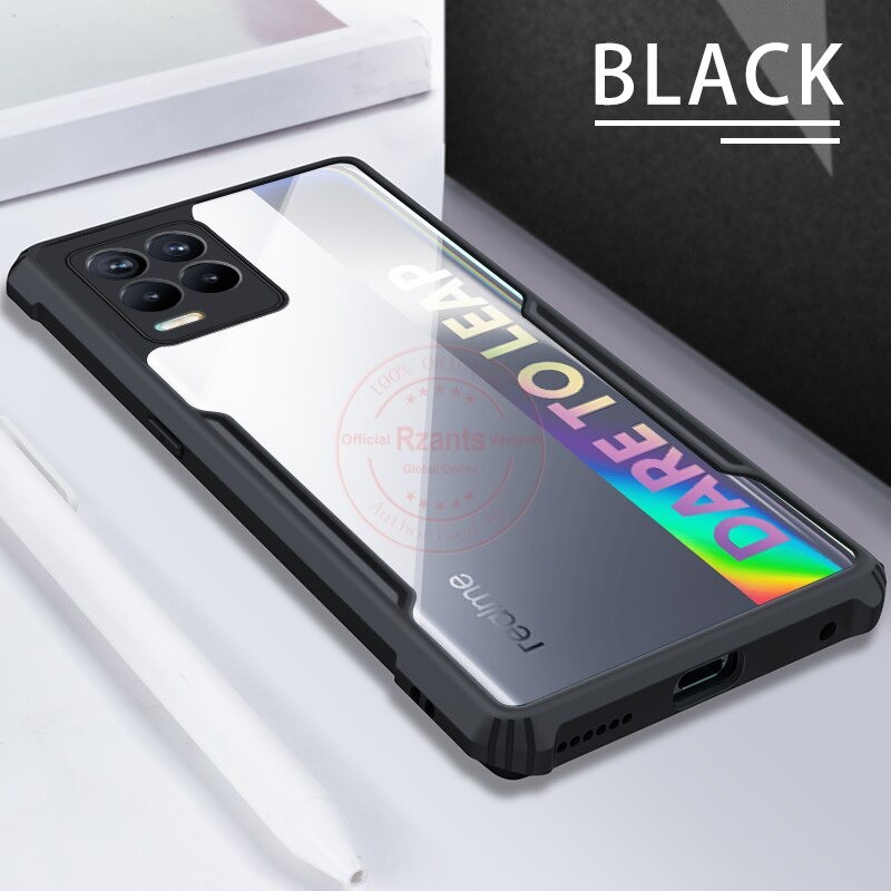 (PROMO PAKET)  3in1 Case REALME 8 / REALME 8 PRO (4G) Hard Case Dan Tempered Glass  FREE Skin Carbon Handphone