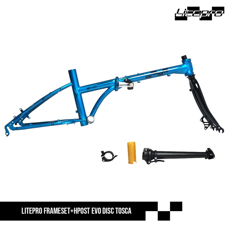 LITEPRO FRAME SET + HPOST EVO DISC TOSCA