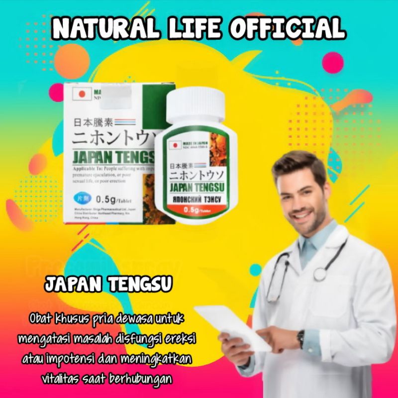 JAPAN TENGSU ASLI 100% ORIGINAL OBAT KUAT PRIA PERKASA PIL BIRU JEPANG PRIA TAHAN LAMA
