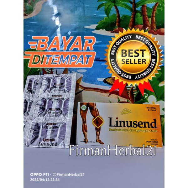 linusend ISI 5 STRIP @ 6 KAPSUL ORIGINAL 100%