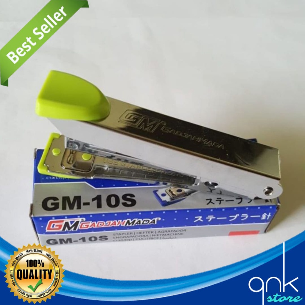 Staples GM-10S Bisa Isi 2 Staples/Stapler Gajah Mada