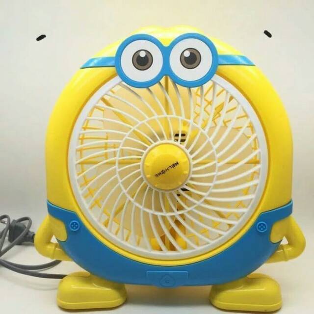 Kipas angin karakter box fan SANEX 10 inch SNI