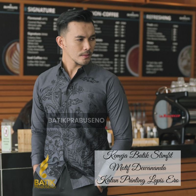 BATIK PRABUSENO SLIMFIT MOTIF DEWANANDA