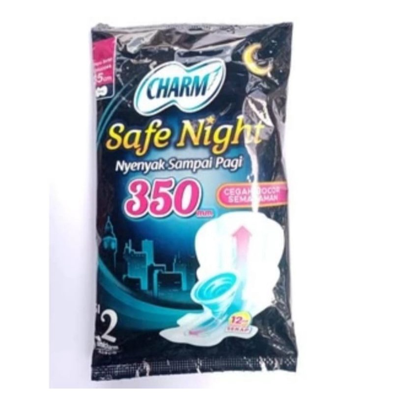 charm safe night wing 35 cm renceng isi 10