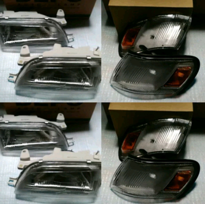 Headlamp+Cornerlamp Kiri Dan Kanan Toyota Corolla Great Depo STD