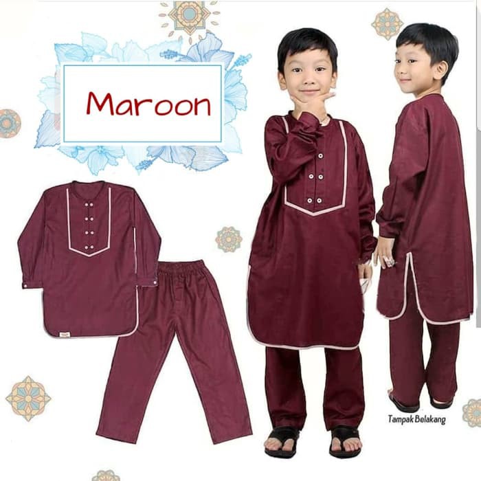 setelan baju koko anak rafathar kid 5 6 7 8 tahun st raf vt