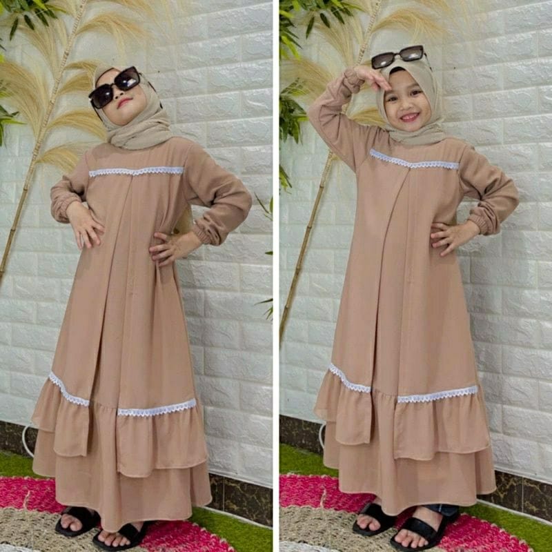 GAMIS ANAK RENDA GAMIS MUSLIM ANAK GAMIS ANAK PEREMPUAN TERBARU GAMIS OUTER