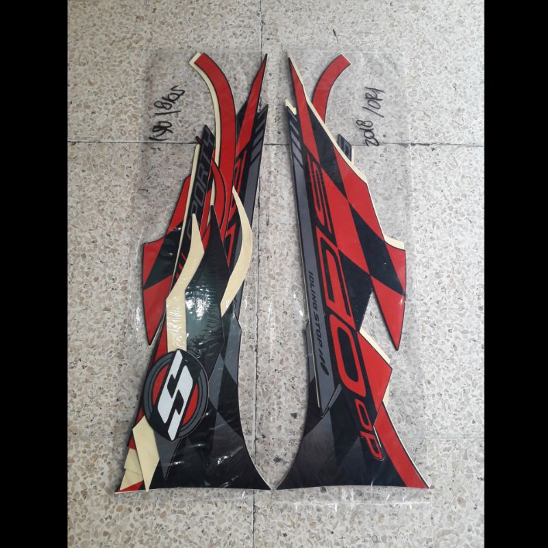 STRIPING SCOOPY 2018 STICKER SCOOPY 2018 DECAL SCOOPY 2018 ORI SCOOPY 2018