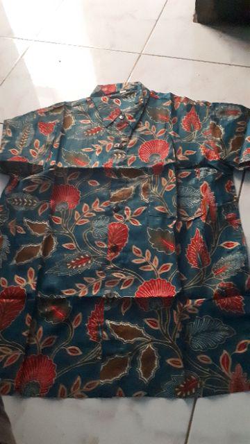 Kemeja Anak 262 Baju Batik Hem Atasan Laki-laki Seragam Sekolah Keluarga Murah