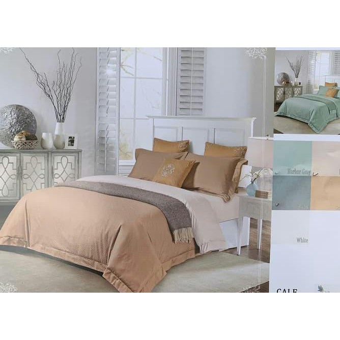 7Zgh Bed Cover Set Serat Bambu 180X200 King Koil Super Premium Bisa Custom Z37O