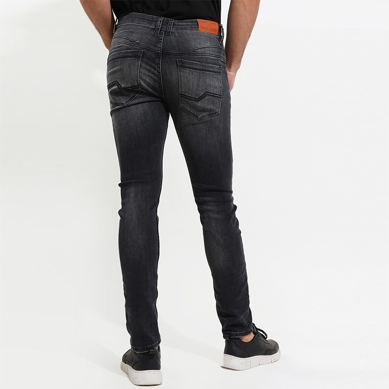 Celana Panjang Jeans Cressida The Next Level Basic Skinny Jeans A224A - Abu
